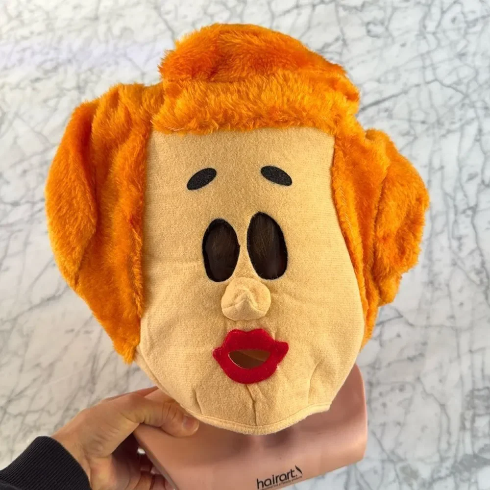 Wilma Flintstone full-head mask from the 1990s